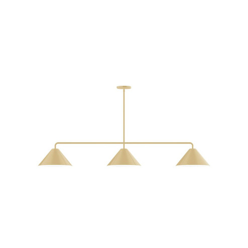 Linear/Island 3 Light Bar by Montclair Light Works ( 518 | MSN422-17 Axis ) 