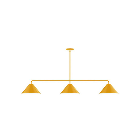 Linear/Island 3 Light Bar by Montclair Light Works ( 518 | MSN422-21 Axis ) 