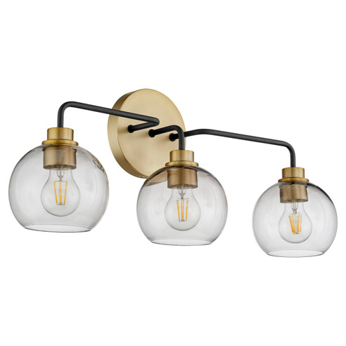 Bathroom Fixtures Three Lights by Quorum ( 19 | 572-3-6980 Clarion ) 