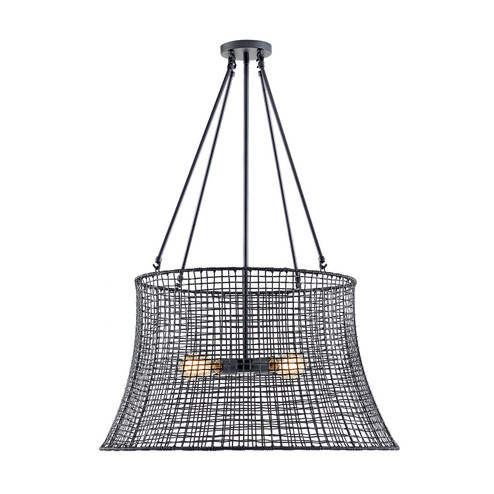 Mid. Chandeliers Empire/Basket by Savoy House ( 51 | 7-6192-4-89 Longleaf ) 