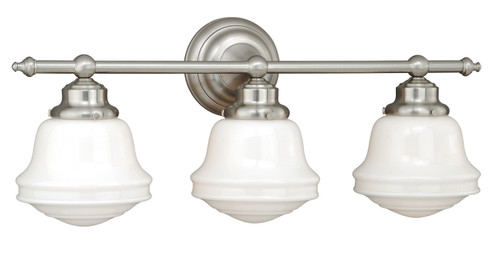 Bathroom Fixtures Three Lights by Vaxcel ( 63 | W0171 Huntley ) 