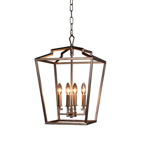 Foyer/Hall Lanterns Open Frame by Terracotta Designs ( 374 | H6124S-4AS Camilla ) 