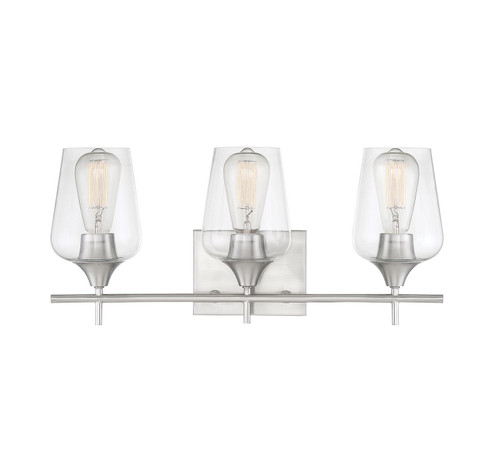 Bathroom Fixtures Three Lights by Savoy House ( 51 | 8-4030-3-SN Octave ) 