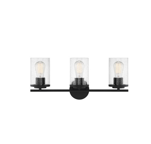 Bathroom Fixtures Three Lights by Savoy House ( 51 | 8-8020-3-BK Marshall ) 