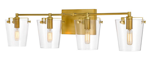 Bathroom Fixtures Four Lights by Varaluz ( 137 | 351B04BLSB Arlo ) 