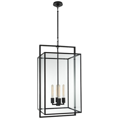 Foyer/Hall Lanterns Glass w/Frame by Visual Comfort Signature ( 268 | S 5193AI-CG Halle ) 