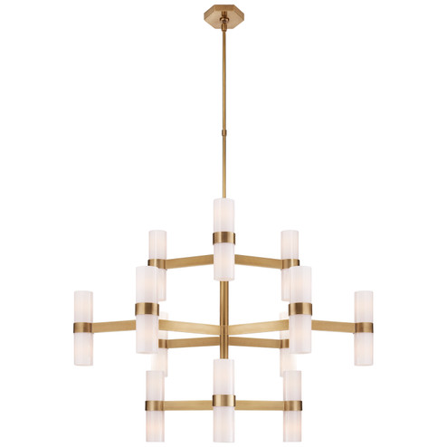 Large Chandeliers Glass Shade by Visual Comfort Signature ( 268 | ARN 5272HAB-WG Margita ) 