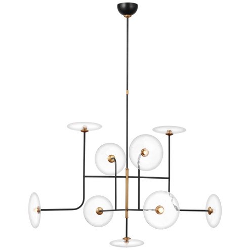 Large Chandeliers Glass Shade by Visual Comfort Signature ( 268 | S 5693AI/HAB-CG Calvino ) 