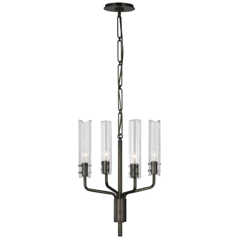 Mini Chandeliers Glass Shade by Visual Comfort Signature ( 268 | ARN 5481BZ-CG Casoria ) 