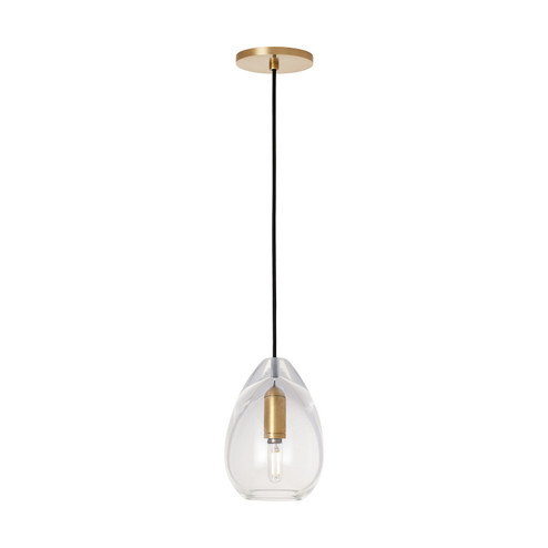 Mini Pendants Glass Down by Visual Comfort Modern ( 182 | SLPD278CNB-L Alina ) 