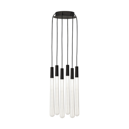 Mini Chandeliers Multi-Port/Cascade by Visual Comfort Modern ( 182 | 700TRSPPYLC6RB-LED930 Pylon ) 