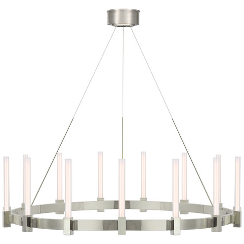 Large Chandeliers Glass Shade by Visual Comfort Signature ( 268 | IKF 5362PN-WG Mafra ) 