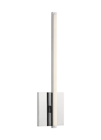 Sconces Single Glass by Visual Comfort Modern ( 182 | 700WSKNWC-LED930-277 Kenway ) 