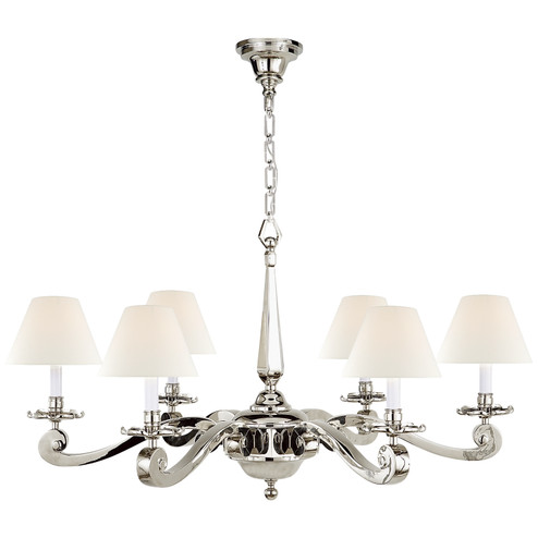 Large Chandeliers Candle by Visual Comfort Signature ( 268 | AH 5010PN-L Myrna ) 