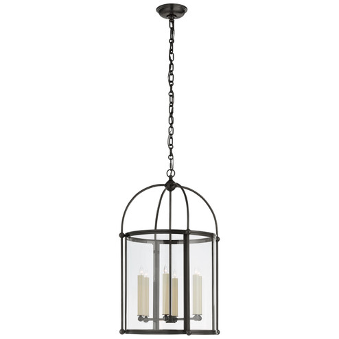 Foyer/Hall Lanterns Glass w/Frame by Visual Comfort Signature ( 268 | CHC 3451BZ-CG Riverside Round ) 