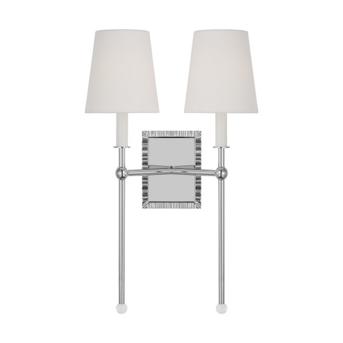 Sconces Double Candle by Visual Comfort Studio ( 454 | AW1202PN Baxley ) 