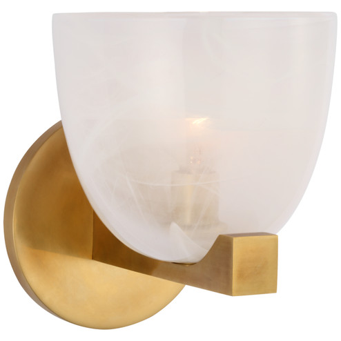 Sconces Single Glass by Visual Comfort Signature ( 268 | ARN 2490HAB-WSG Carola ) 