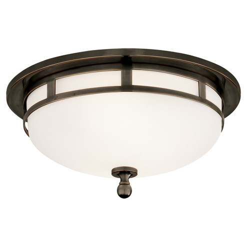 Flush Mounts Bowl Style by Visual Comfort Signature ( 268 | SS 4010BZ-FG Openwork ) 