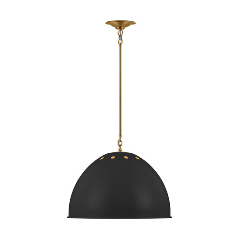 Pendants Metal Shade by Visual Comfort Studio ( 454 | TP1171MBKBBS Robbie ) 