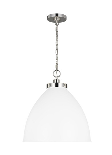 Pendants Metal Shade by Visual Comfort Studio ( 454 | CP1301MWTPN Wellfleet ) 