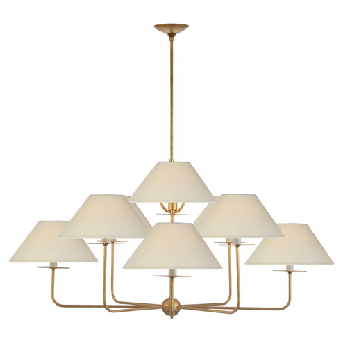 Large Chandeliers Candle by Visual Comfort Signature ( 268 | NW 5070GI-L Kelley ) 