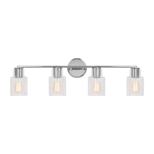 Bathroom Fixtures Four Lights by Visual Comfort Studio ( 454 | DJV1004CH Sayward ) 