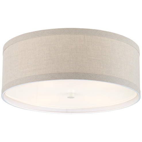 Flush Mounts Drum Shade by Visual Comfort Signature ( 268 | KS 4071LC-NL Walker ) 