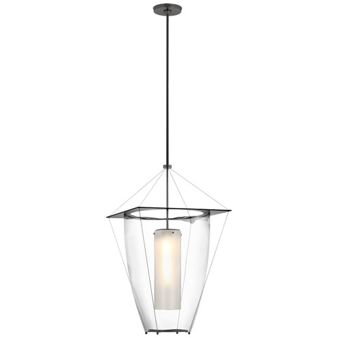 Foyer/Hall Lanterns Glass w/Frame by Visual Comfort Signature ( 268 | RB 5091BZ-CG Ovalle ) 