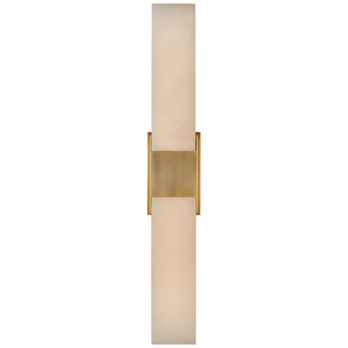 Sconces Double Glass by Visual Comfort Signature ( 268 | KW 2116AB-ALB Covet ) 