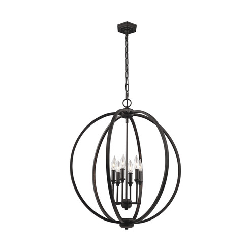 Pendants Sphere by Visual Comfort Studio ( 454 | F3061/6ORB Corinne ) 