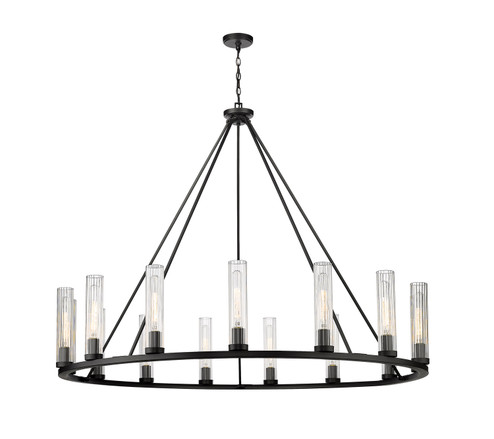 Large Chandeliers Glass Shade by Z-Lite ( 224 | 3031-15BRZ Beau ) 
