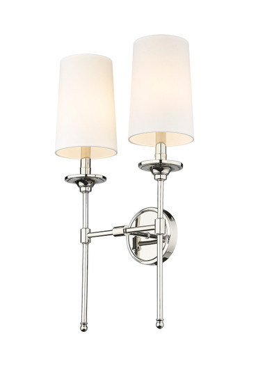 Sconces Double Candle by Z-Lite ( 224 | 3033-2S-PN Emily ) 