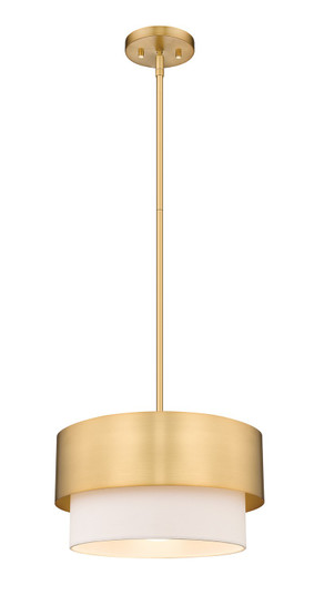 Pendants Drum Shade by Z-Lite ( 224 | 495P12-MGLD Counterpoint ) 