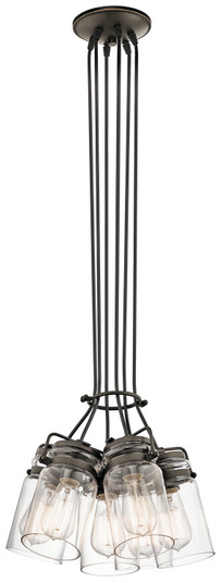 Pendants Multi-port/Cascade by Kichler ( 12 | 42877OZ Brinley ) 