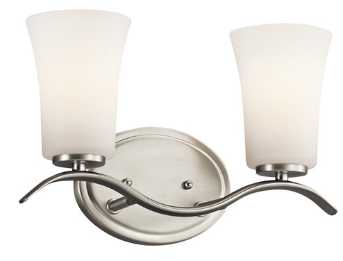 Bathroom Fixtures Two Lights by Kichler ( 12 | 45375NI Armida ) 