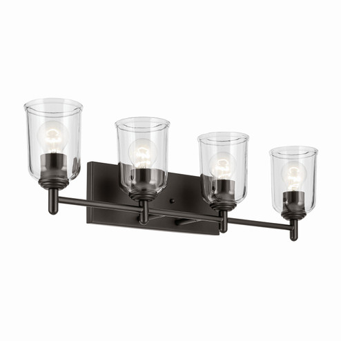 Bathroom Fixtures Four Lights by Kichler ( 12 | 45575OZCLR Shailene ) 