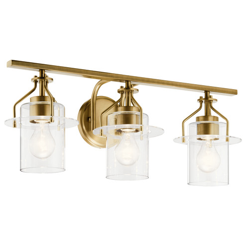 Bathroom Fixtures Three Lights by Kichler ( 12 | 55079NBR Everett ) 