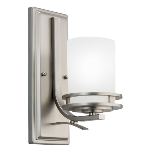 Sconces Single Glass by Kichler ( 12 | 5076NI Hendrik ) 