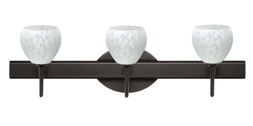 Bathroom Fixtures Three Lights by Besa ( 74 | 3SW-560519-BR Tay Tay ) 