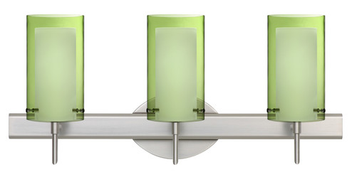 Bathroom Fixtures Three Lights by Besa ( 74 | 3SW-L44007-SN Pahu ) 
