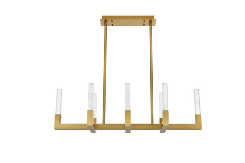 Linear/Island 4 Light + by Elegant Lighting ( 173 | 1030G42SG Noemi ) 