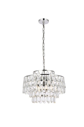 Mini Chandeliers Glass Shade by Elegant Lighting ( 173 | 1102D18C Mila ) 
