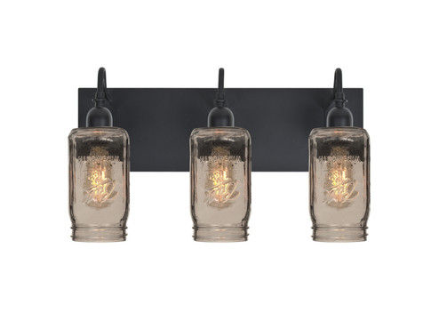 Bathroom Fixtures Five+Lights by Besa ( 74 | 3WG-MILO4SM-EDIL-BK Milo ) 