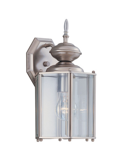 Exterior Wall Mount by Designers Fountain ( 43 | 1101-PW Beveled Glass Lantern ) 