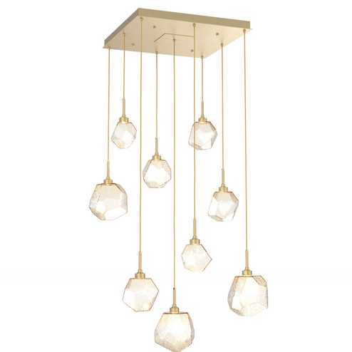 Large Chandeliers Multi-Port/Cascade by Hammerton Studio ( 404 | CHB0039-09-GB-A-C01-L3 Gem ) 