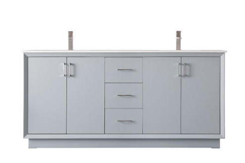 Plumbing Bath Chests/Vanities by Elegant Lighting ( 173 | VF19672DGR Hayes ) 