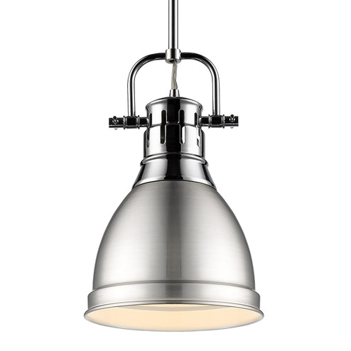 Mini Pendants Metal Shade by Golden ( 62 | 3604-S CH-PW Duncan ) 