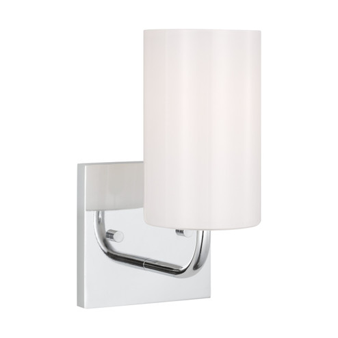 Sconces Single Glass by Generation Lighting ( 1 | GLV1001CH Rhett ) 