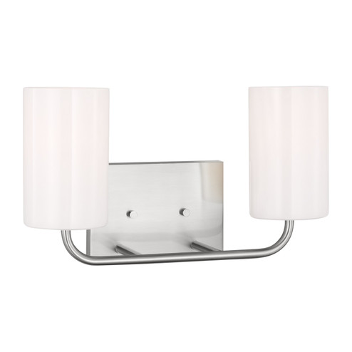 Bathroom Fixtures Two Lights by Generation Lighting ( 1 | GLV1002BS Rhett ) 