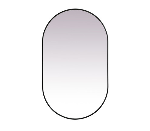 Mirrors Oval/Round by Elegant Lighting ( 173 | MR2A3660BLK Asha ) 